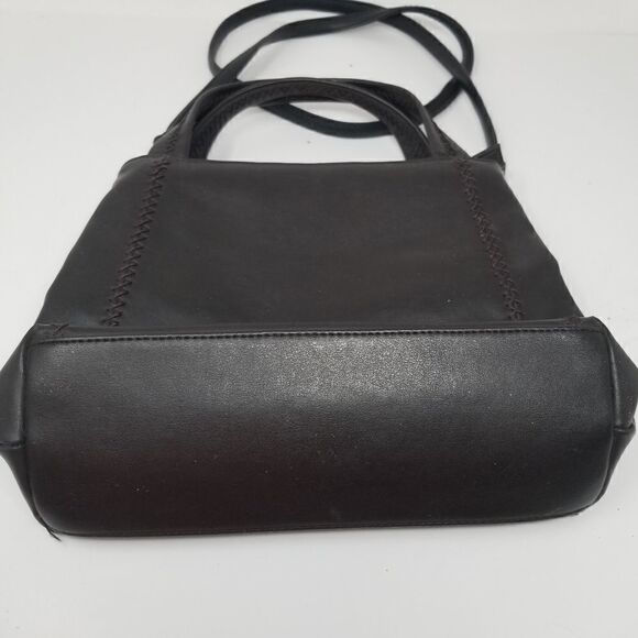 Dark Brown ESPRIT FAUX LEATHER CROSSBODY BAG - Picture 10 of 11